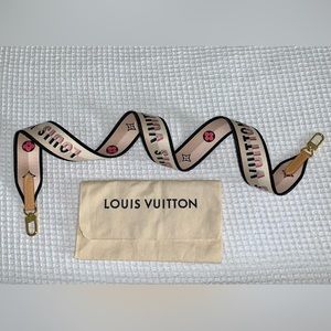 SOLD!! Louis Vuitton jaquard strap noir pink shoulder crossbody Diane Speedy 20